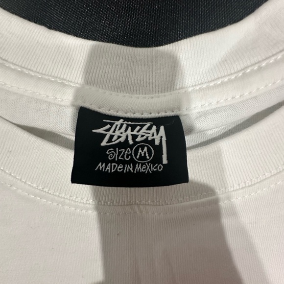 Stussy white T shirt Size M - Picture 3 of 4